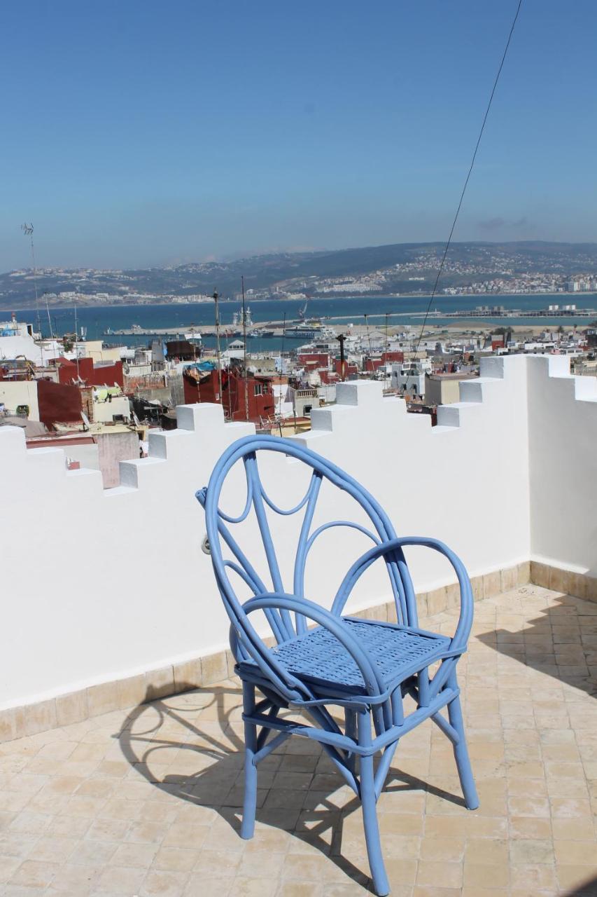 Maison Médina, terrasse panoramique Tanger Extérieur photo