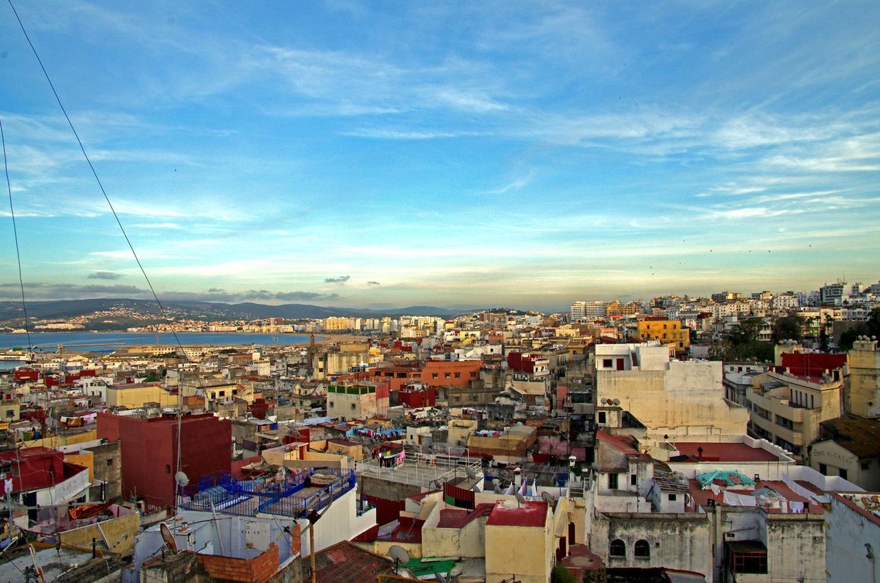 Maison Médina, terrasse panoramique Tanger Extérieur photo