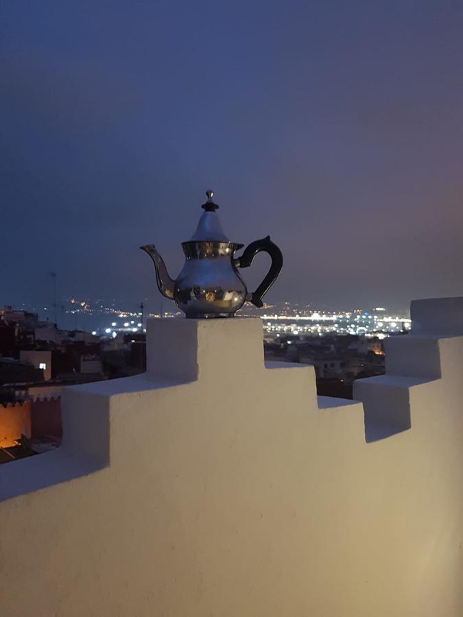 Maison Médina, terrasse panoramique Tanger Extérieur photo