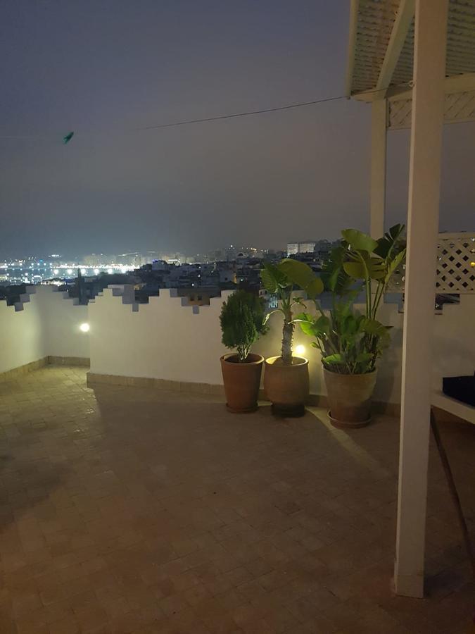 Maison Médina, terrasse panoramique Tanger Extérieur photo
